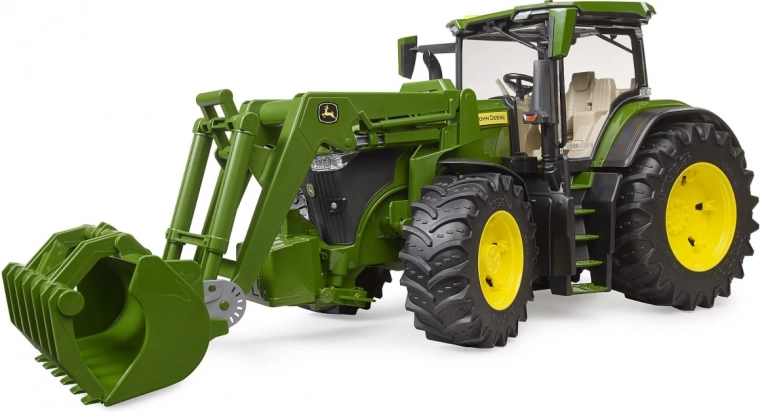 Tracteur avec chargeur frontal John Deere 7R 350
