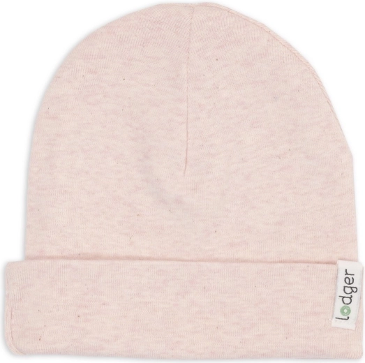 Bonnet en coton Lodger melange tan 0–6 mois