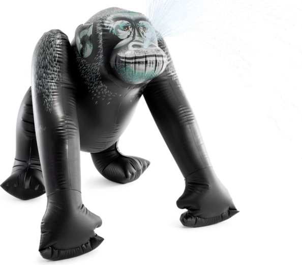 Gorille gonflable avec arroseur