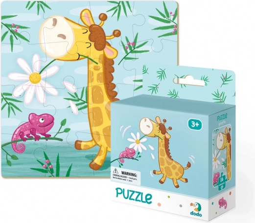 Puzzle girafe 16 pièces
