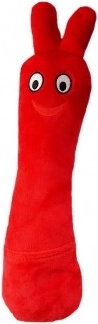 Bludišťák en peluche 30 cm – Rouge