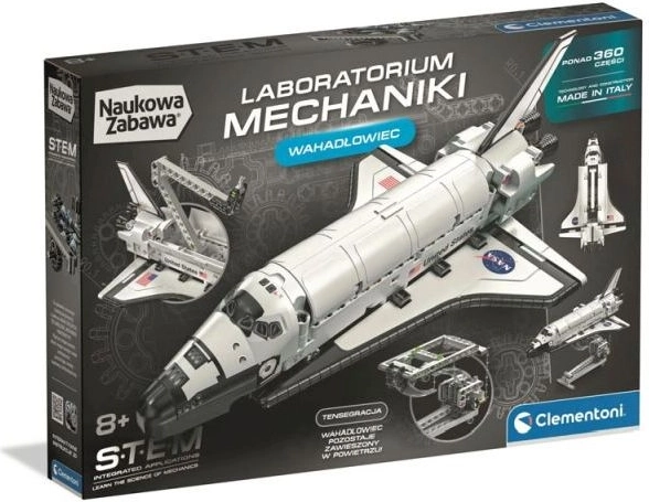 Clementoni Laboratoire de mécanique Navette spatiale