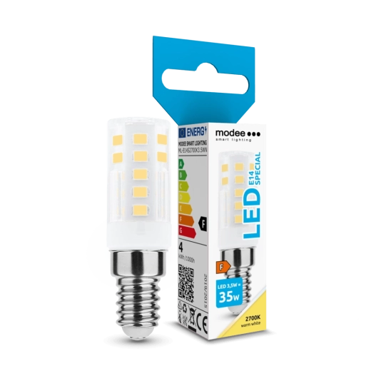 Ampoule LED céramique E14 3,5 W, 2700 K, 360°, MODEE LIGHTING