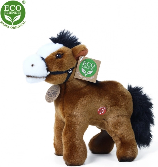 Rappa cheval en peluche 20 cm écoresponsable