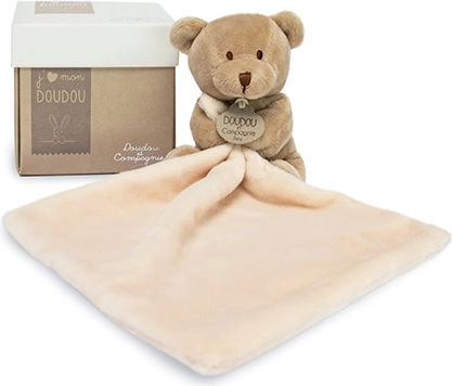 Coffret cadeau Doudou – ourson avec doudou 10 cm