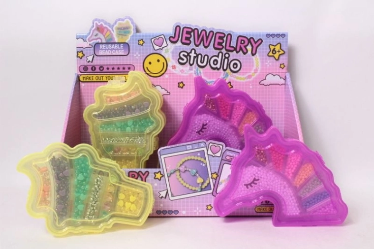 Jewelry Studio – kit créatif de fabrication de bijoux licorne et glace