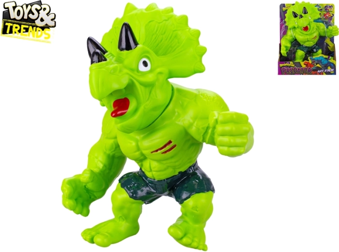 Tricératops extensible Brainboooom 24 cm jouet antistress