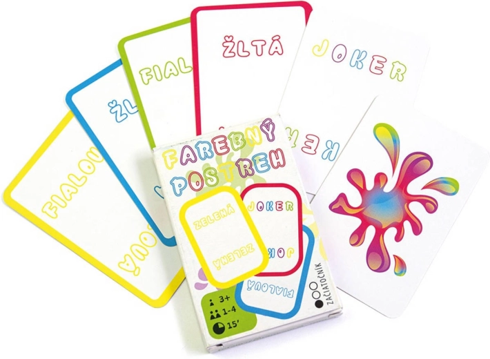 Jeu de cartes éducatif Argus – réflexes colorés