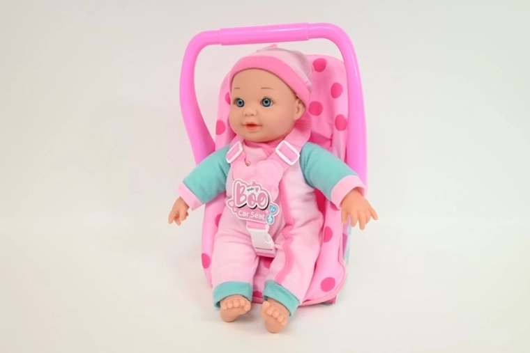 Poupée Babyboo avec sons 28 cm avec porte-bébé