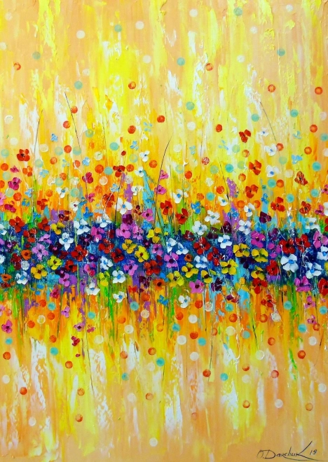 Puzzle douce abstraction en couleurs 1000 pièces