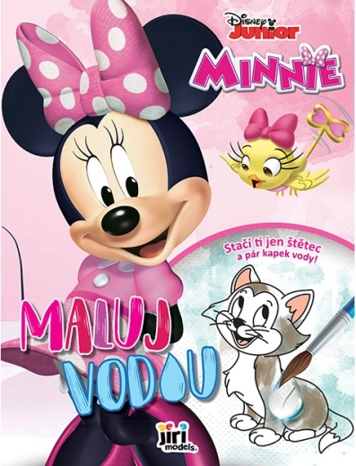 Peins avec de l’eau A4 Minnie