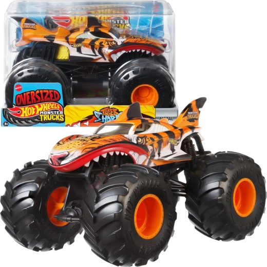 Hot Wheels Monster Trucks Tiger Shark 21 cm - 1 pièce