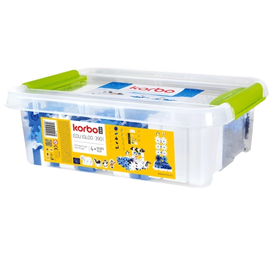 Kit de construction KORBO EDU IGLOO 390 pièces