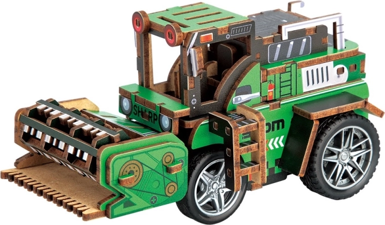 2Kids Toys puzzle 3D en bois – moissonneuse-batteuse