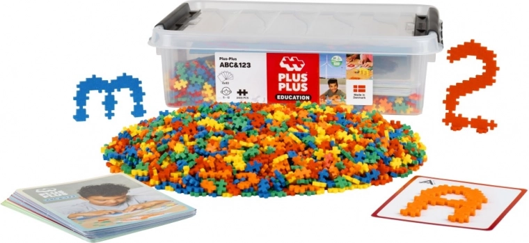 Plus-Plus boîte chiffres et lettres 2400 pièces