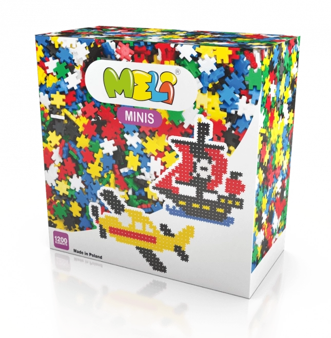 Jeu de construction Meli Minis 1200 pièces