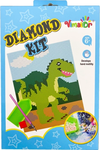 Peinture diamant BABY Dino – kit créatif pour enfants