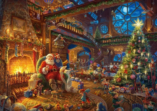 Puzzle L’atelier du Père Noël 1000 pièces SCHMIDT