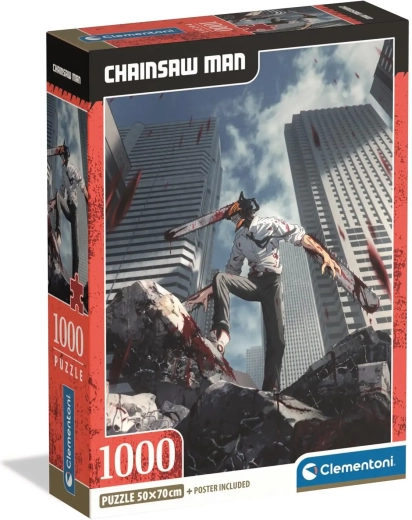 Puzzle CLEMENTONI Chainsaw Man 1000 pièces
