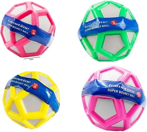 Ballon super rebondissant Gametime 15 cm