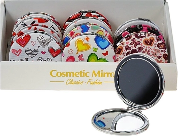 Miroir rond – lot de 12 pcs