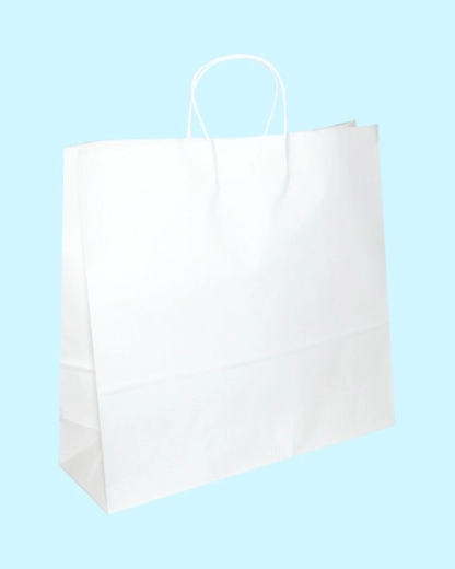Sac cadeau blanc 41 × 40 × 14 cm