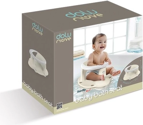 Siège de bain Dolu pour bébé beige