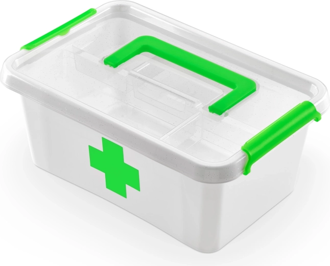 Insert antibactérien pour trousse de secours Apteczka 4,5 l (29 × 20 × 12 cm)