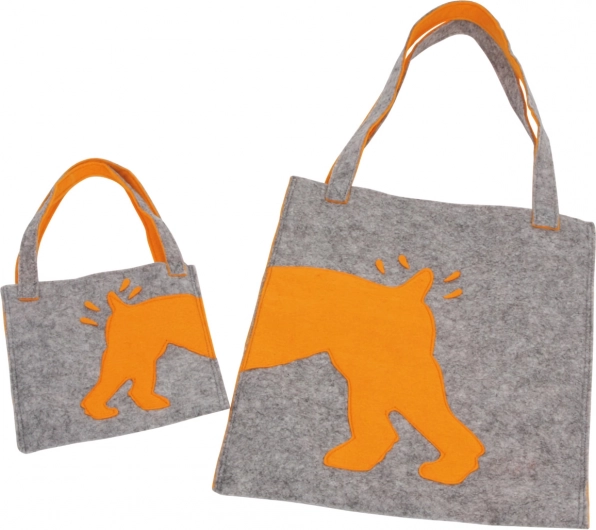 Small Foot sacs en feutre Struppi – lot de 2 pcs