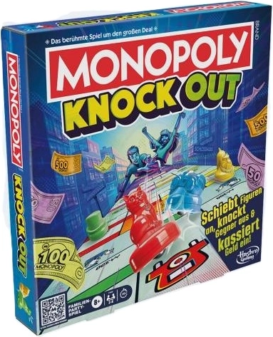 Hasbro Monopoly Knockout – jeu d’action