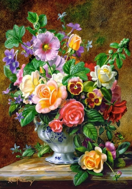 CASTORLAND Puzzle Fleurs dans un vase 500 pièces