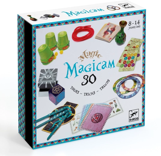 Djeco Magicam coffret de magie avec 30 tours