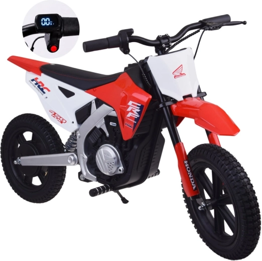 Moto de motocross électrique pour enfants Honda CRF 450RX 24 V (22 km/h) – Rouge