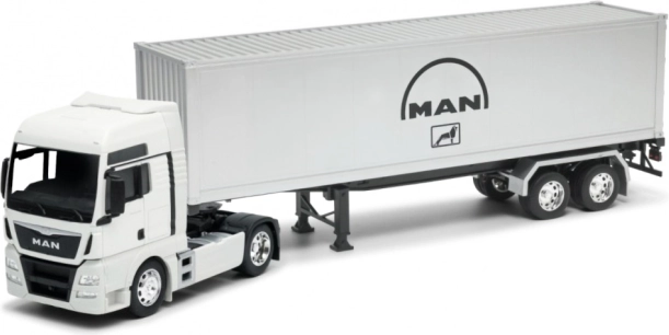 Welly tracteur routier avec remorque MAN TGX 1:32