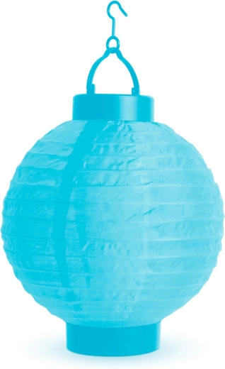 Lanterne LED bleue à piles
