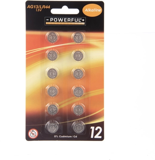 Pile bouton LR44 – 12 pièces