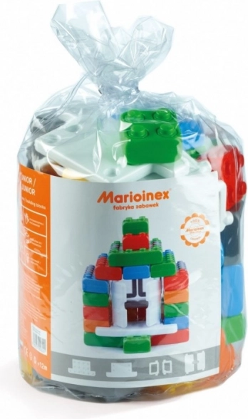 Jeu de construction Briques Junior, 40 pièces avec fenêtres et portes
