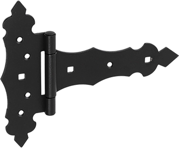 Charnière décorative noire 150 × 50 × 170 × 2,5 mm
