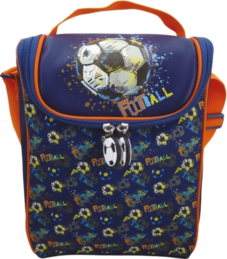 Sac bandoulière avec motif de football 25,5 cm