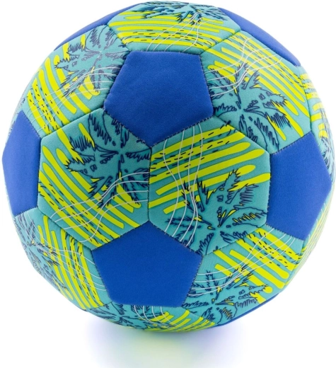 Ballon de football de plage en néoprène Schildkröt Beach taille 5 bleu
