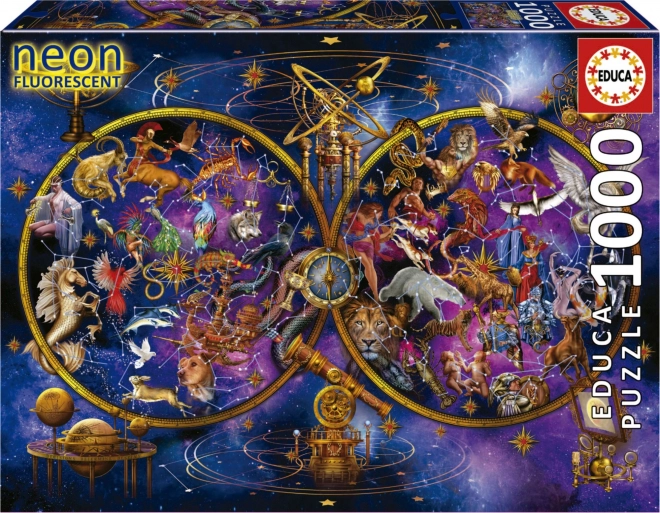Educa Puzzle Lumineux Constellations 1000 Pièces