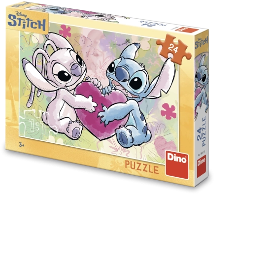 Puzzle stitch : love story 24 pièces