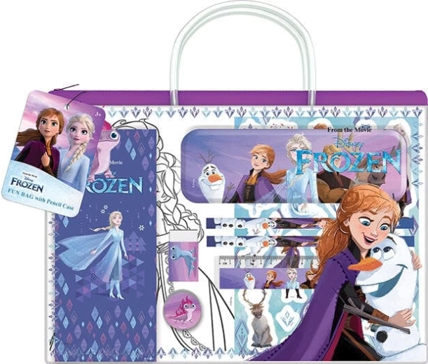 Trousse amusante avec plumier La Reine des Neiges