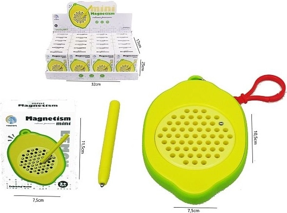 Tableau de dessin magnétique en forme de citron - 1 pièce