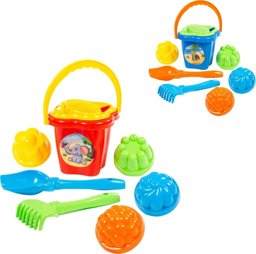 Ensemble de plage avec seau – 5 pièces
