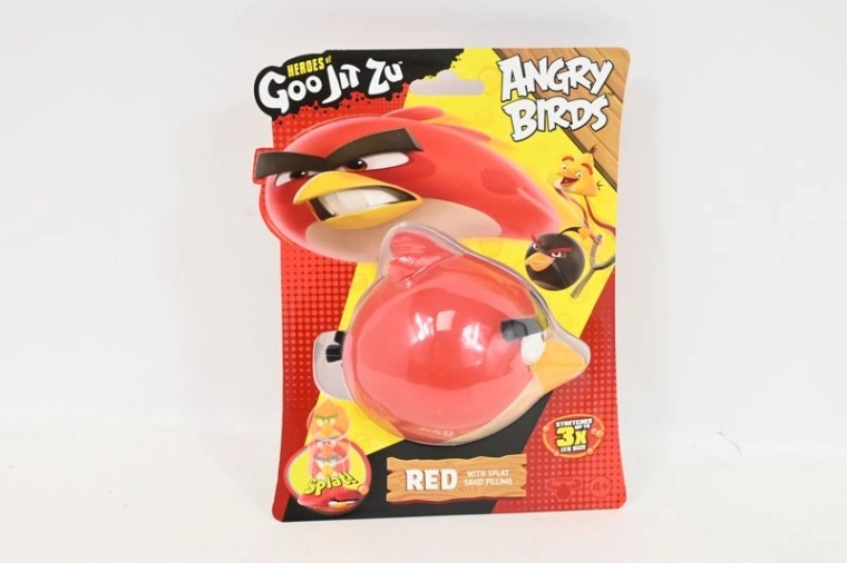 Goo Jit Zu Angry Birds Red – figurine extensible avec remplissage de sable