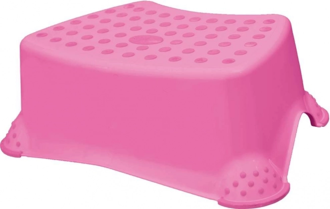 Marchepied pour WC et lavabo Little Duck rose foncé