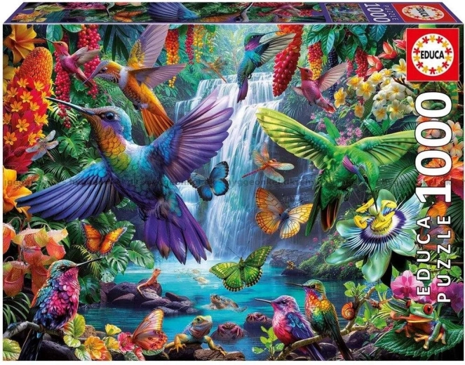 Puzzle Educa colibris tropicaux 1000 pièces