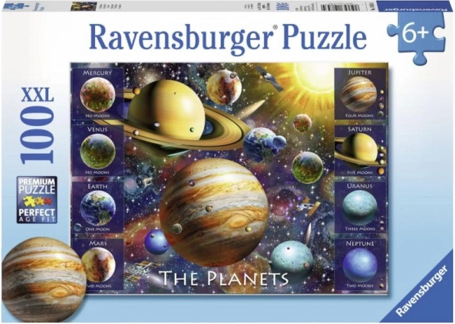 Puzzle Ravensburger Planètes 100 pièces