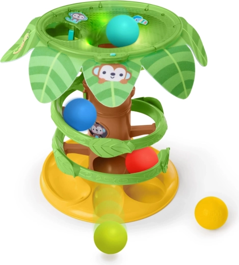 Bright Starts piste à billes musicale Tropical Twirl 6m+